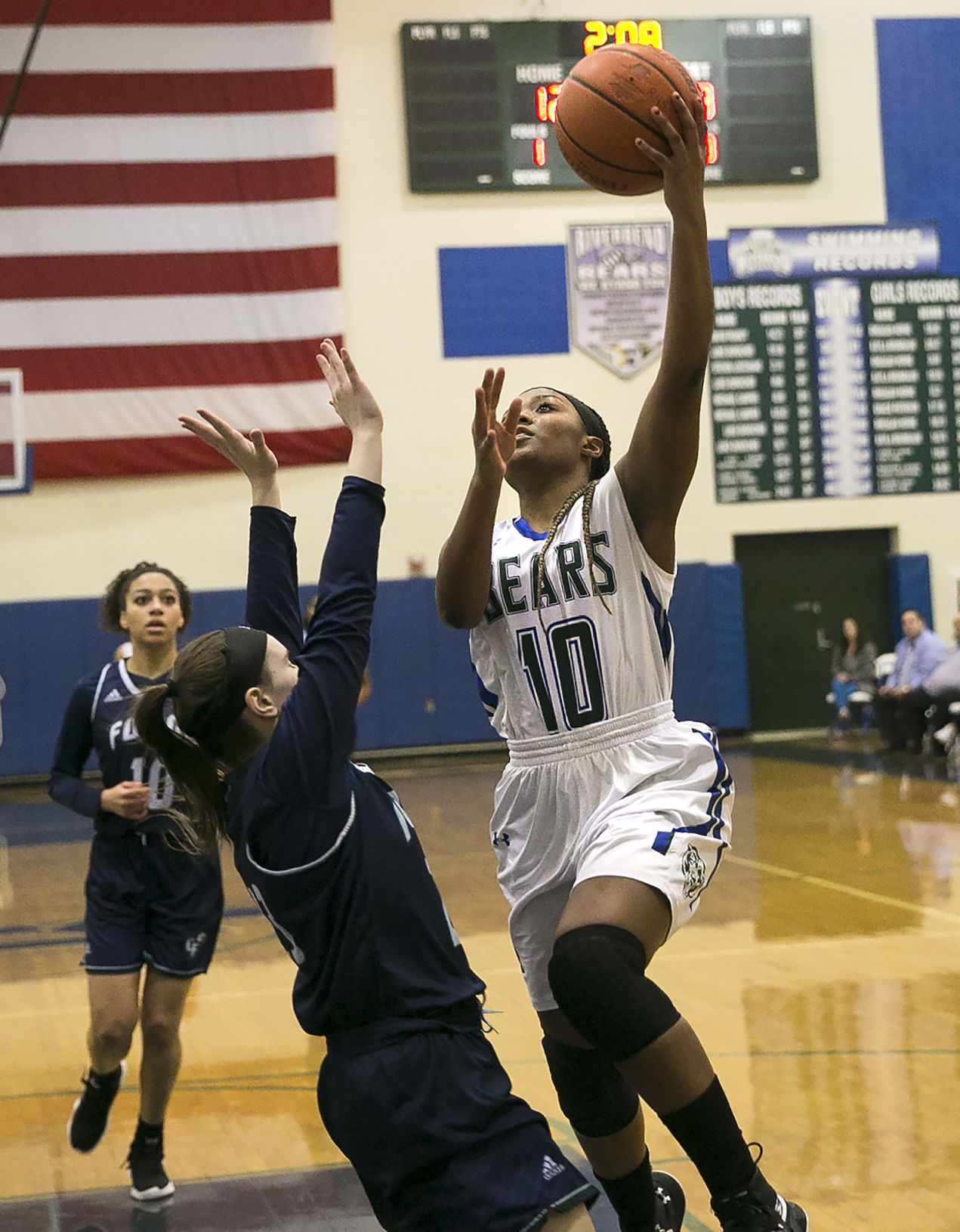 Colonial Forge at Riverbend girls basketball
